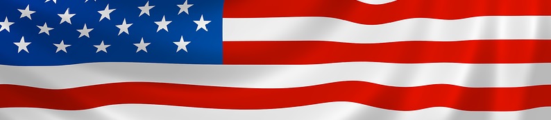 USA flag banner